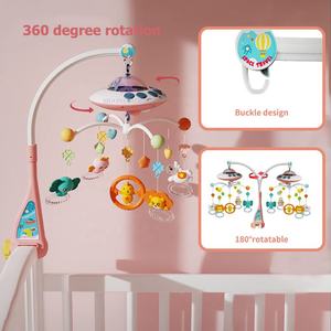 <span class=keywords><strong>Carrusel</strong></span> Musical <span class=keywords><strong>para</strong></span> bebé, luces nocturnas suaves, proyección colgante, animales giratorios, sonajero, juguetes, <span class=keywords><strong>cuna</strong></span> <span class=keywords><strong>de</strong></span> bebé, móvil con música - Product Image 3