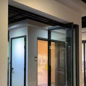 Commande en gros de portes pliantes doubles externes à prix réduit, portes pliantes en verre en alliage d'aluminium - Product Image 2