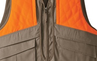 Gilet de chasse matelassé, imperméable contre les taches, de couleur Orange, pour hommes, gilet traditionnel, pas cher, collection 2019
