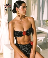 Haut de Bikini Triangle Floral MLY Fabricant de maillot de bain personnalisé pour femmes maillot de bain logo Ensemble de maillot de bain sexy