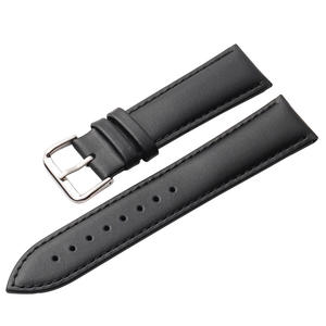 本革製ウォッチバンドチャーム 18mm 20mm <span class=keywords><strong>22mm</strong></span> 防水スマートウォッチバンド用レザーストラップ - Product Image 3