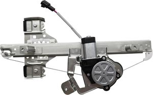 Moteur de lève-vitre électrique durable à installation rapide côté passager arrière droit avec rails de guidage pour vitre de porte de voiture - Product Image 2
