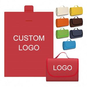 Promotional Custom Rug with Logo Wholesale Custom Picnic Mat Camping Rug Mat Oxford Foldable Picnic <b>Blanket</b> Waterproof - Product Image 1