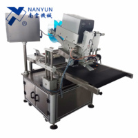 NY-817F entièrement automatique machine à étiqueter les sacs à surface plate avec imprimante d'étiquettes de codes à barres zébrés