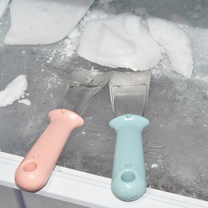 Grattoir à glace en acier inoxydable, outil de dégivrage pour le nettoyage du congélateur et du réfrigérateur, usage domestique polyvalent - Product Image 1