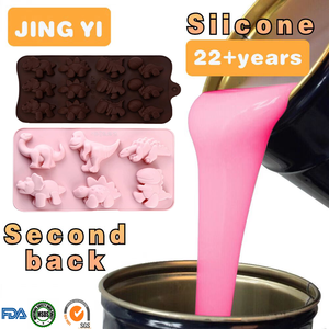 Fabrika toptan gıda sınıfı sıvı silikon kauçuk gıda kalıpları için RTV2 yüksek gözyaşı kauçuk şeker çikolata silikon kalıplama - Product Image 5