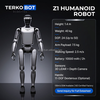 TERKOBOT MagicBot Z1 Robot Humanoide Bípedo con 50 Articulaciones, Navegación Autónoma, Diálogo con IA, I+D de Robots Humanoides