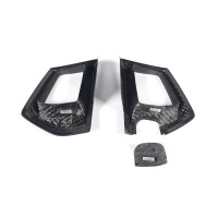 Accessoires de garniture de calandre de pare-chocs avant en fibre de carbone JCSPORTLINE S650 pour Ford Mustang S650 GT Coupé 2024