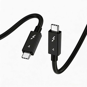 Cable Coaxial Thunderbolt 4 USB4 Tipo-C Macho a Macho, 40 Gbps de Datos, Video 8K a 60 Hz, Carga Rápida PD de 240 W - Product Image 2