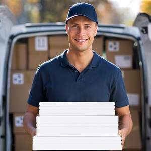 Cajas de Envío Blancas Impresas Personalizadas, Caja de Cartón Corrugado Autosellable para Pequeñas Empresas, Envíos Postales - Product Image 5