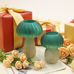 Nouveauté 2025 : Artisanat en verre de haute qualité en forme de champignon pour la décoration de bureau et de maison - Product Image 3