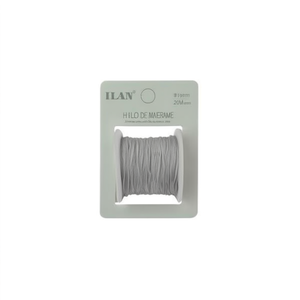 Filo per Macramè Ilan 1mm 20M Grigio, Cordoncino per Artigianato - Product Image 2
