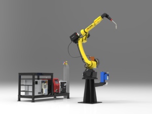 Robot <span class=keywords><strong>de</strong></span> Soldadura Mini <span class=keywords><strong>de</strong></span> Brazo Largo <span class=keywords><strong>de</strong></span> 6 Ejes Multifuncional Compacto Fanuc M-10iD/8L - Product Image 1