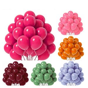 Kit de décoration de ballons de couleur unie 20 pièces pour la remise des diplômes, Halloween, la fête des mères, Pâques - Vente en gros transfrontalière, kit de fête de mariage - Product Image 2