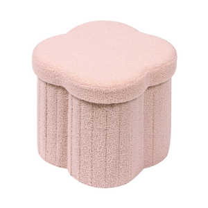 Bailey Möbel hersteller Teddy Velvet Faltbare Aufbewahrung shocker Osmanische Fuß stütze für Wohnzimmer - Product Image 1