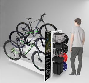 Exhibidores de Bicicletas Personalizados, Exhibidores de Bicicletas Eléctricas para Tiendas, Soporte de Metal para Bicicletas, Exhibidores de Bicicletas para Tiendas y Comercios - Product Image 2