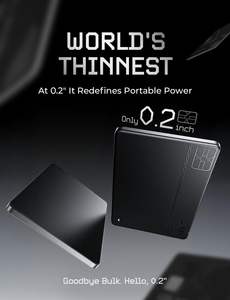 LISEN 2026 พาวเวอร์<span class=keywords><strong>แบ</strong></span>งค์ขนาดพกพา ดีไซน์ใหม่ ความจุ 5000mAh พร้อมสายชาร์จ Type C ใน<span class=keywords><strong>ต</strong></span>ัว สำหรับ iPhone 17 15 Samsung บางเฉียบ - Product Image 2