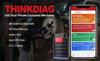 THINKCAR-Thinkdiag outil de Diagnostic automobile, Scanner OBD2, logiciel complet pour un an, nouveau Firmware
