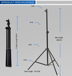 Bán buôn 2*3m nhiếp ảnh nền đứng Canvas ảnh studio Backdrop hệ thống cho chân dung và video chụp - Product Image 6