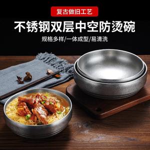 Stainless Steel Soup Bowl Large Size For Home Use Solid Color Design - Product Image 2