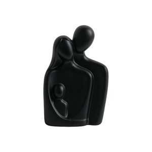 Ornamen Karakter Bergaya Nordik Hitam Putih, Dekorasi Rumah Modern Sederhana Mewah untuk Ruang Tamu dan Teras - Product Image 3