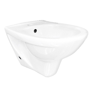 Bidet Sospeso Metrica 55 Cm con Rubinetto Erogatore, Larghezza 37 Cm, Altezza 35 Cm - Product Image 1