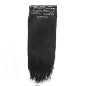 Venta al por mayor Clip en la extensión del pelo 100% Raw <span class=keywords><strong>Russian</strong></span> Human Hair Double Drawn Invisible Seamless Clip Ins Extension - Product Image 2