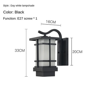 Lámpara de pared LED Solar para exteriores, Sensor de luz, construcción de aleación de aluminio impermeable, 10 años de garantía, regulable para uso en jardín y calle - Product Image 6