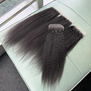 En gros, Closure frontale en dentelle HD 5x5, 100% Cheveux Humains Brésiliens Vierge Remy, 12-20 Pouces, Ondulation Body Wave, Ondulation Profonde, Lisse Crépu, Doux - Product Image 3