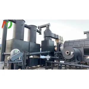 Biochar arang kayu Retort Kiln keramik Oven mesin pembuat arang untuk dijual