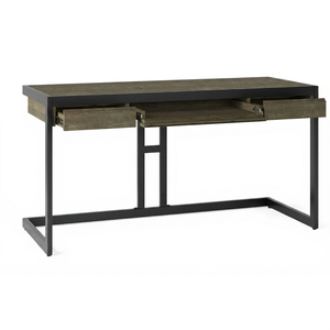 Escritorio Moderno de Madera TPT con Cajón y Patas Metálicas Modelo AXCERN para Oficina en Casa - Product Image 4