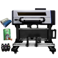 Imprimante UV DTF Qinyu nouvelle génération 42 cm, ensemble de transfert d'étiquettes en cristal, film AB, encre UV, garantie 1 an