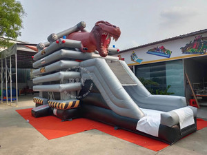 Thương mại <span class=keywords><strong>Inflatable</strong></span> khủng long Bouncer lâu đài <span class=keywords><strong>bouncy</strong></span> T-REX <span class=keywords><strong>Inflatable</strong></span> nhà bị trả lại - Product Image 2