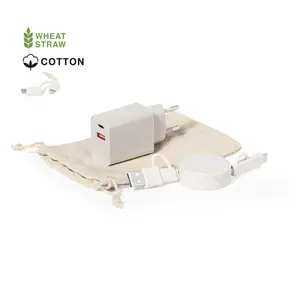 Chargeurs de fibres de blé : gadgets durables - Product Image 1