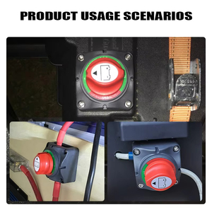 Interruttore Staccabatteria 12V 48V per Camper <span class=keywords><strong>Auto</strong></span> Nautica Interruttore <span class=keywords><strong>Batteria</strong></span> in Rame per Barche ATV UTV Veicoli - Product Image 6