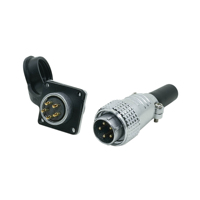 Adaptateur PLS20 Prise Femelle Fiche Mâle 3 4 5 7 8 9 10 12 14 Broches Type Carré Circulaire Connecteur de Docking Prise Aviation