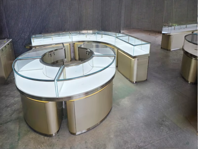 LED Lighting Customizable Glass Metal Luxury