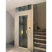 Ascenseur de villa sans machine, capacité 500 kg, démarrage et arrêt fluides, installation facile, ascenseur domestique
