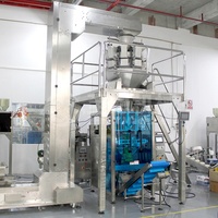 Machine d'emballage automatique VFFS avec peseur multi-têtes, machine d'emballage de chips