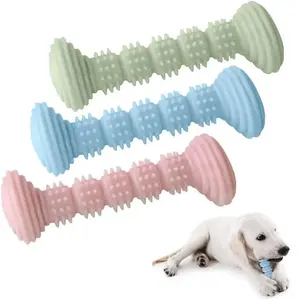 Molar Chewing Toy TPR Dog Toothbrush Cleaning Teeth Molar Dog Stick Pet Interactive Game Exercise Pet Toy