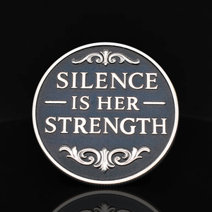 Fabricación Haga su propio recuerdo personalizado Señora Moneda <span class=keywords><strong>de</strong></span> plata chapada en metal - Product Image 3