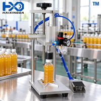 Machine de capsulage automatique pour bouteilles en plastique et en verre, système d'emballage et de scellage de bouchons à pression pour bouteilles d'eau et de boissons