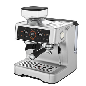 Cafetera <span class=keywords><strong>Espresso</strong></span> Automática Anwell de 20 Bares y 58 mm con Filtro, Doble Termobloque para Cappuccino, Latte y <span class=keywords><strong>Macchiato</strong></span> - Product Image 1