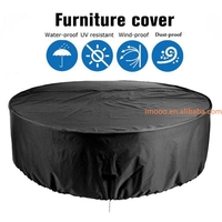 Housse de protection pour ensemble table et chaises, prix usine, 280x110cm, grande housse de mobilier d'extérieur imperméable pour jardin et patio