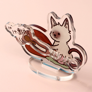 Tự chế tự làm Rocker đứng dễ thương <span class=keywords><strong>Acrylic</strong></span> Anime thiết bị ngoại vi với di chuyển mùa xuân nhựa Bảng đồ trang trí cho trang trí nội thất - Product Image 4