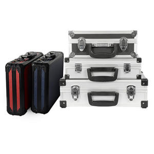 Tùy Chỉnh Cứng Nhôm Bền Công Cụ Trường Hợp Lưu Trữ Hộp Cặp Mang Kết Hợp Khóa - Product Image 5