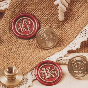 Sceau de cire à tête interchangeable style rétro européen série Lettre – Meilleur <span class=keywords><strong>prix</strong></span> - Product Image 4