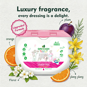 Capsule di Detersivo Ecologiche 4-in-1 da 12g, Profumo Naturale, OEM, Marchio Personalizzato, Non Biodegradabili - Product Image 6