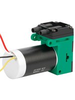 Micro-pompe à diaphragme sans balais 24V/12V sans huile pour l'échantillonnage et l'analyse de gaz, petite pompe à air Pengpu