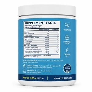 Gran oferta, bebida energética BCAA en polvo, soporte de inmunidad y recuperación posterior al entrenamiento, <span class=keywords><strong>aminoácidos</strong></span> y suplementos de electrolitos para adultos - Product Image 2